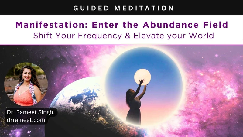Enter the Abundance Field & Frequency Upgrade — meditation artwork